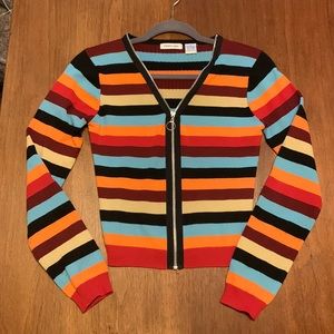 Striped cardigan Sweater